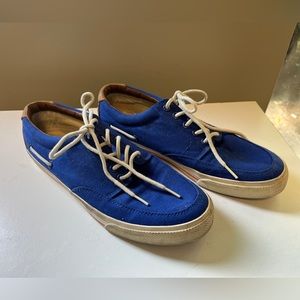 Polo Ralph Lauren Men’s Blue Vance Side Lace Up. Size 10.5D.